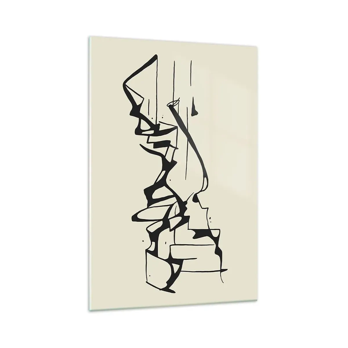 Obraz na skle - Možná krajina - 70x100 cm