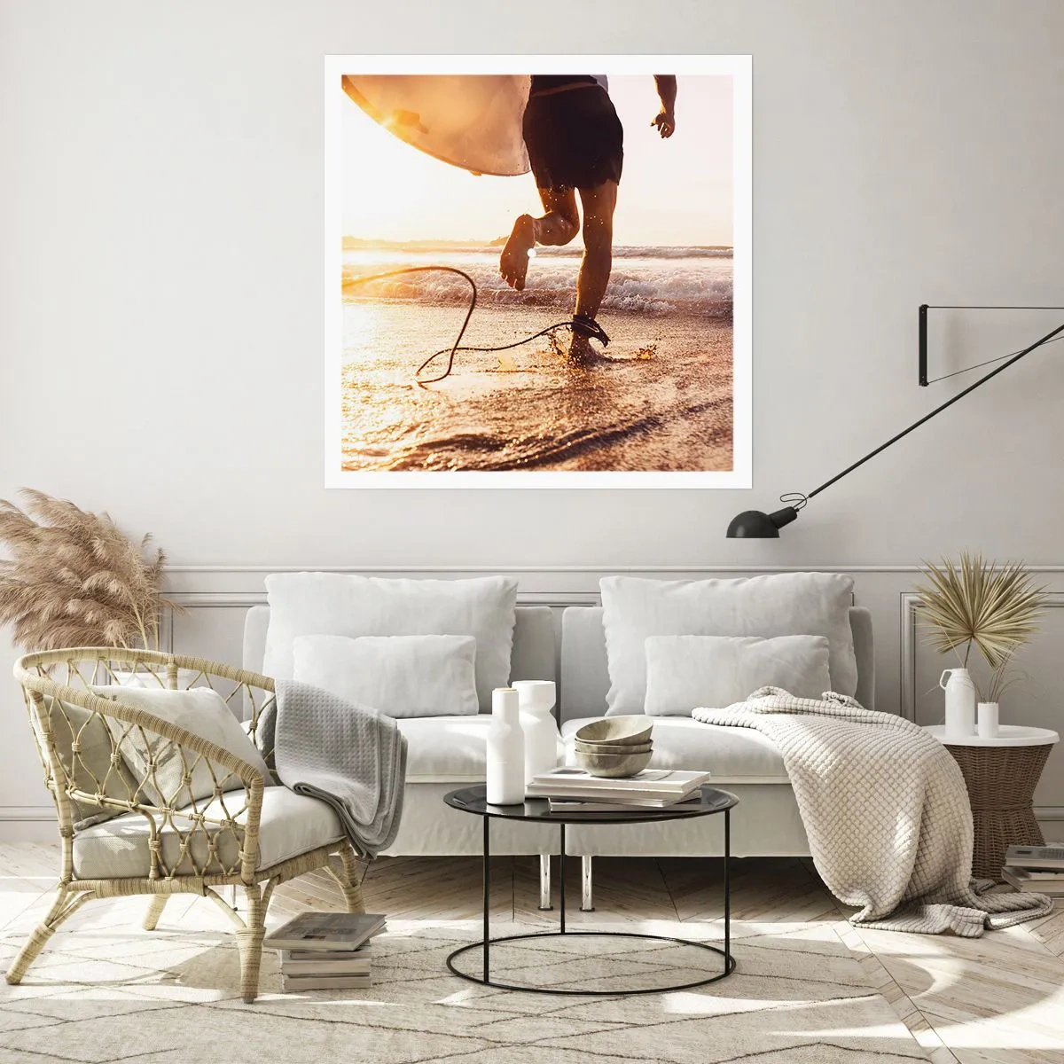 Plakát - Vstříc vlně - 30x30 cm