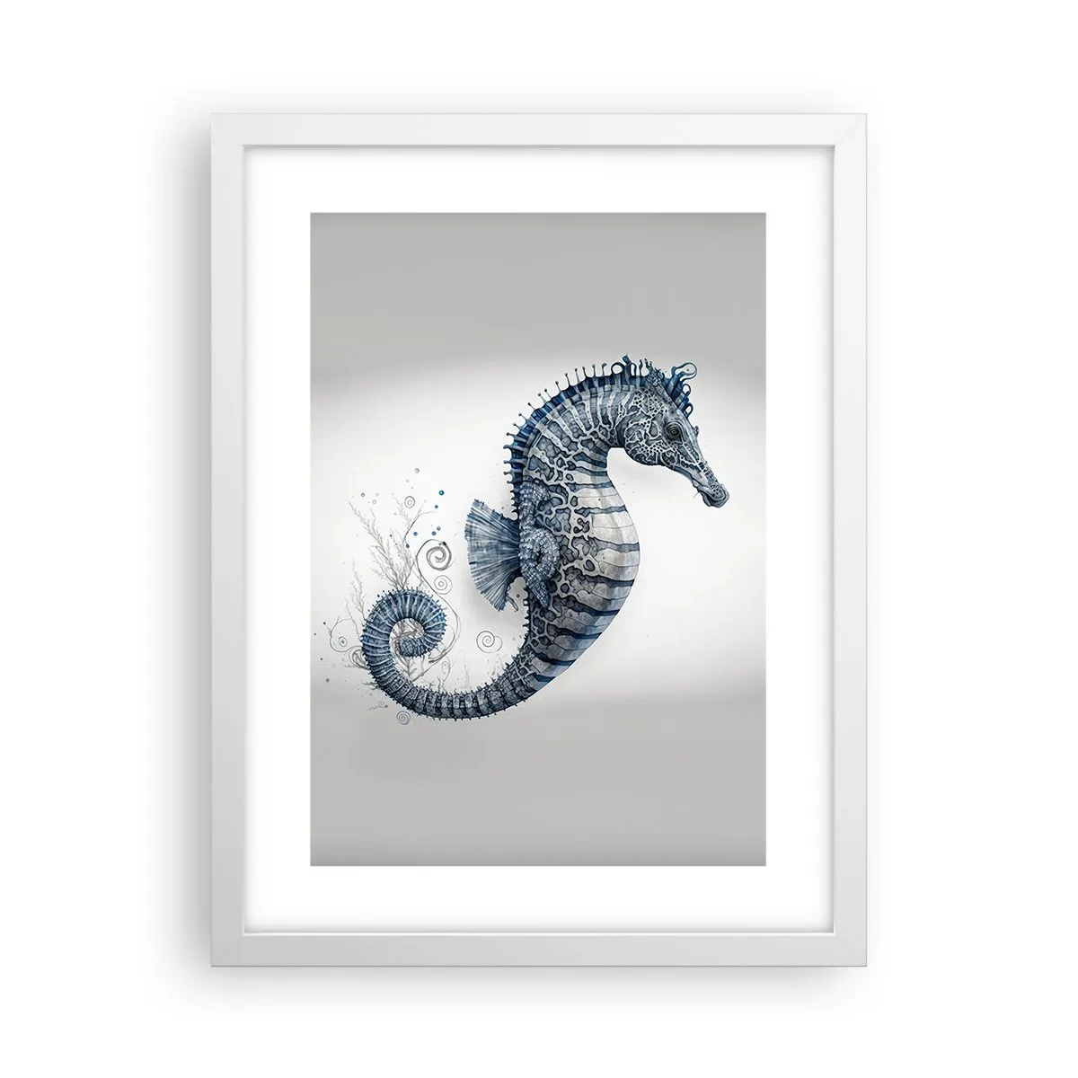 Plakát v bílém rámu - Jemný vtip přírody - 30x40 cm