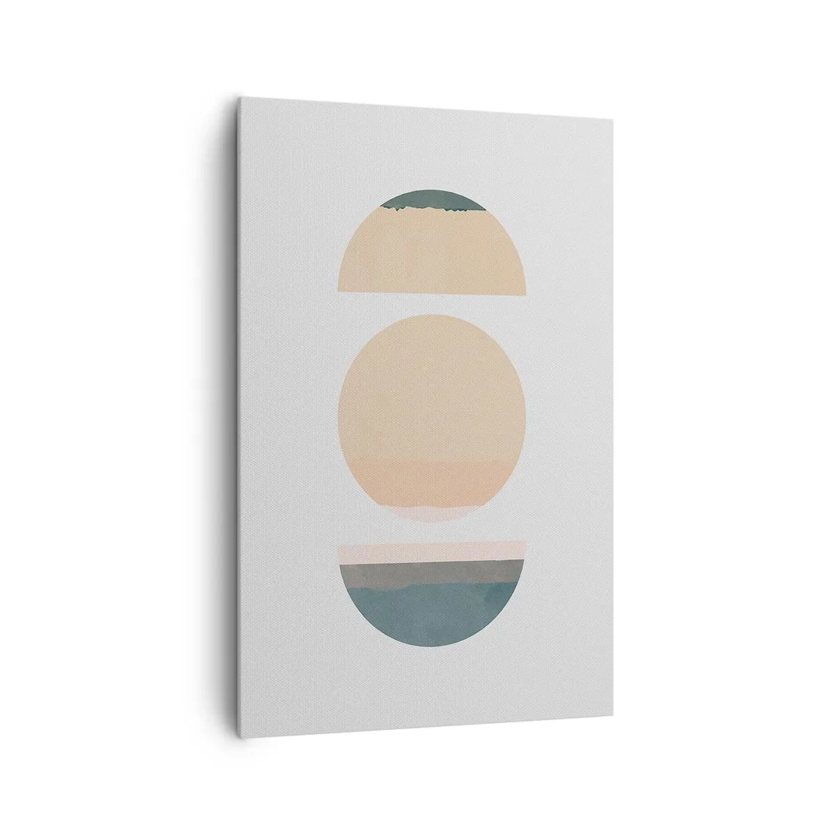 Obraz na plátně - Kruh za kruhem - 80x120 cm