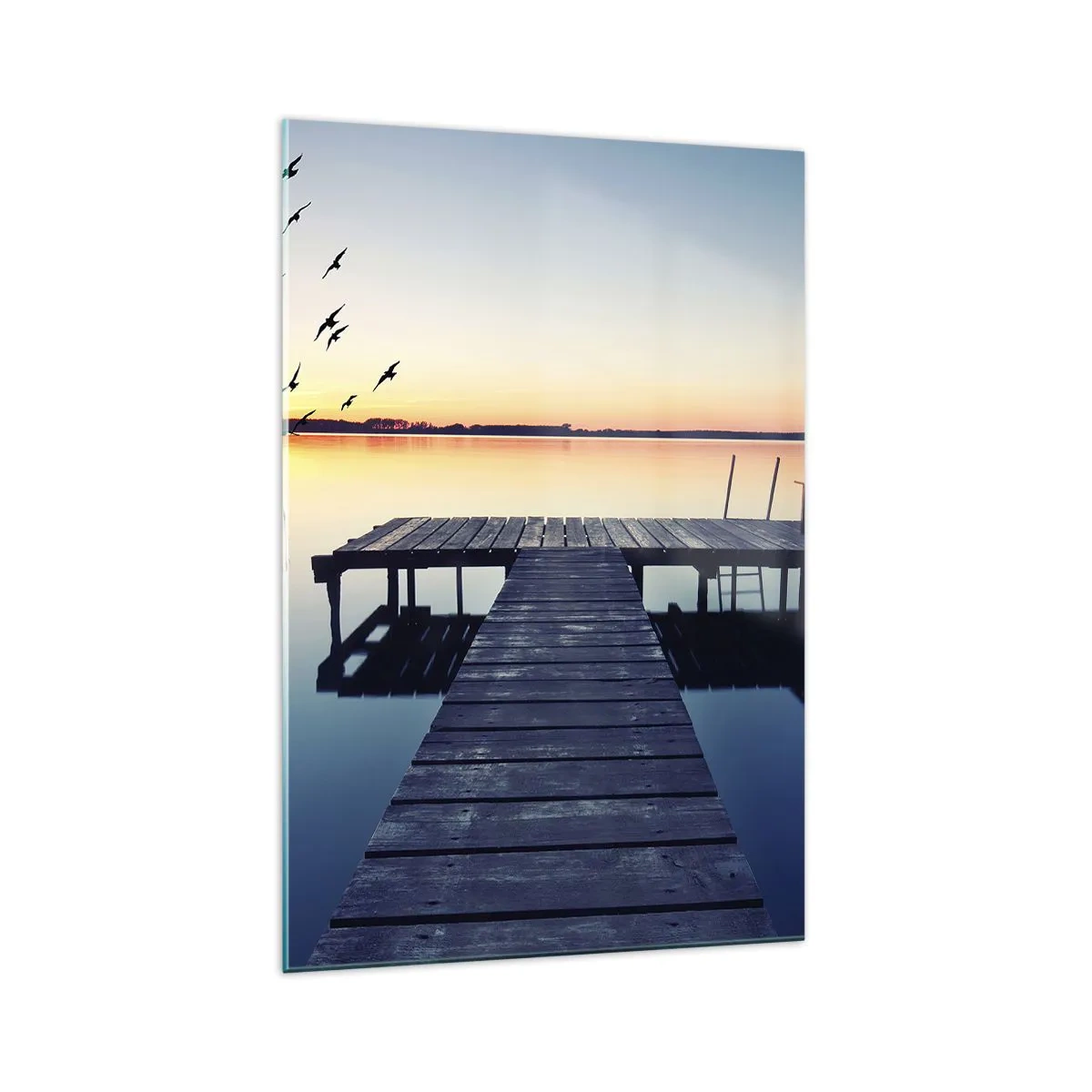 Obraz na skle - To byl dobrý den - 70x100 cm