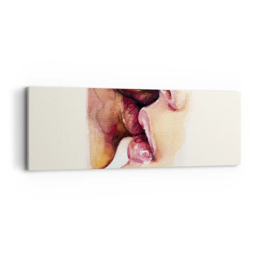 Obraz na plátně - Jako noc a den, země a nebe - 90x30 cm