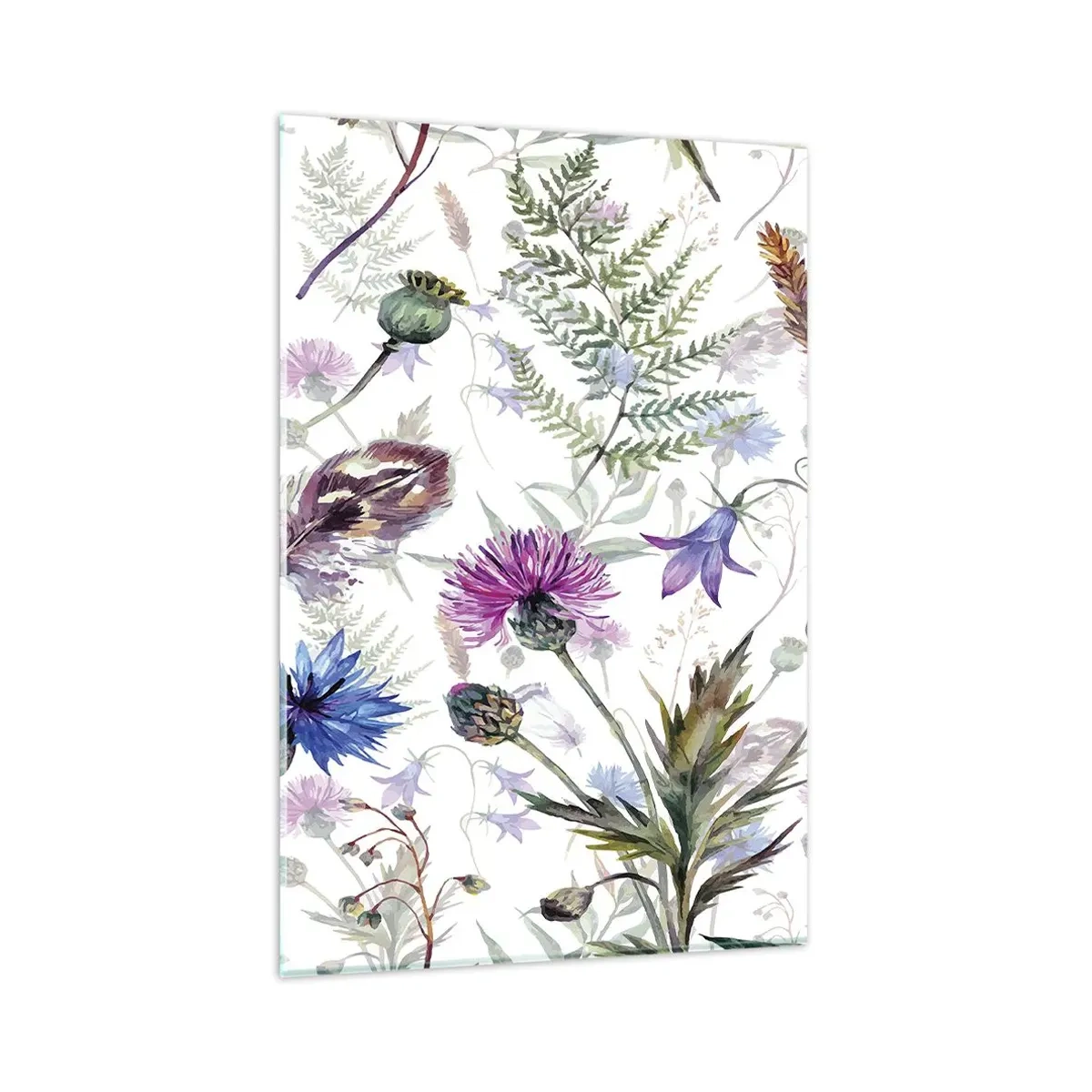 Obraz na skle - Polský herbář - 80x120 cm