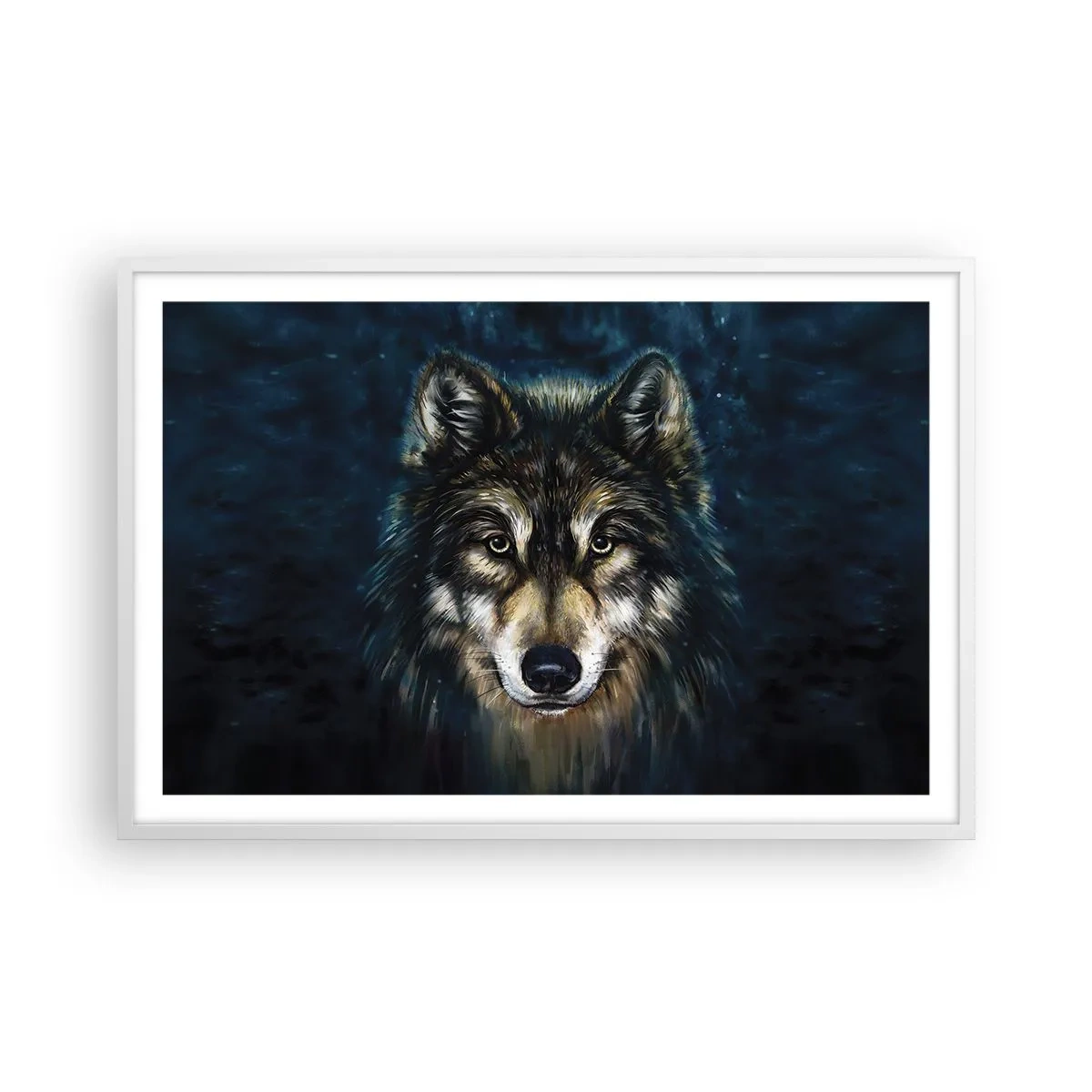 Plakát v bílém rámu - Alfa? A omega - 91x61 cm