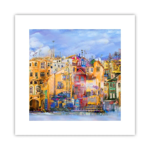 Plakát - Jsme spolu - 30x30 cm