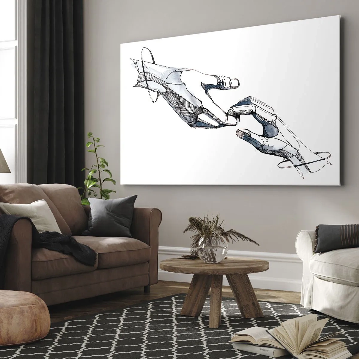 Obraz na plátně - Dobré gesto - 120x80 cm