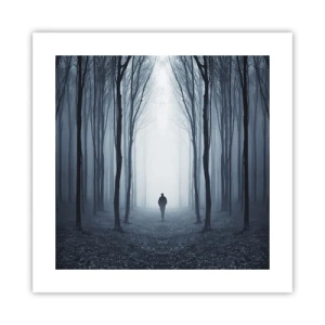 Plakát - A všechno jednoduché a jasné - 40x40 cm