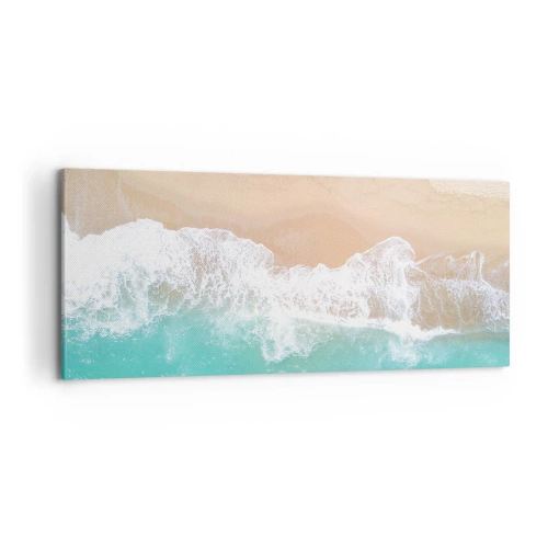 Obraz na plátně - Mazlivý dotek - 100x40 cm