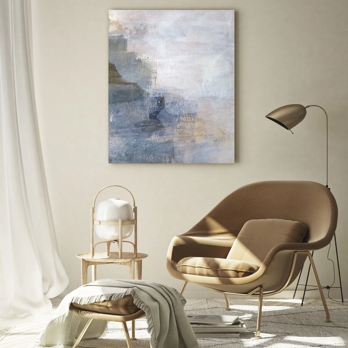 Obraz na skle - Tóny a akordy barev - 80x120 cm