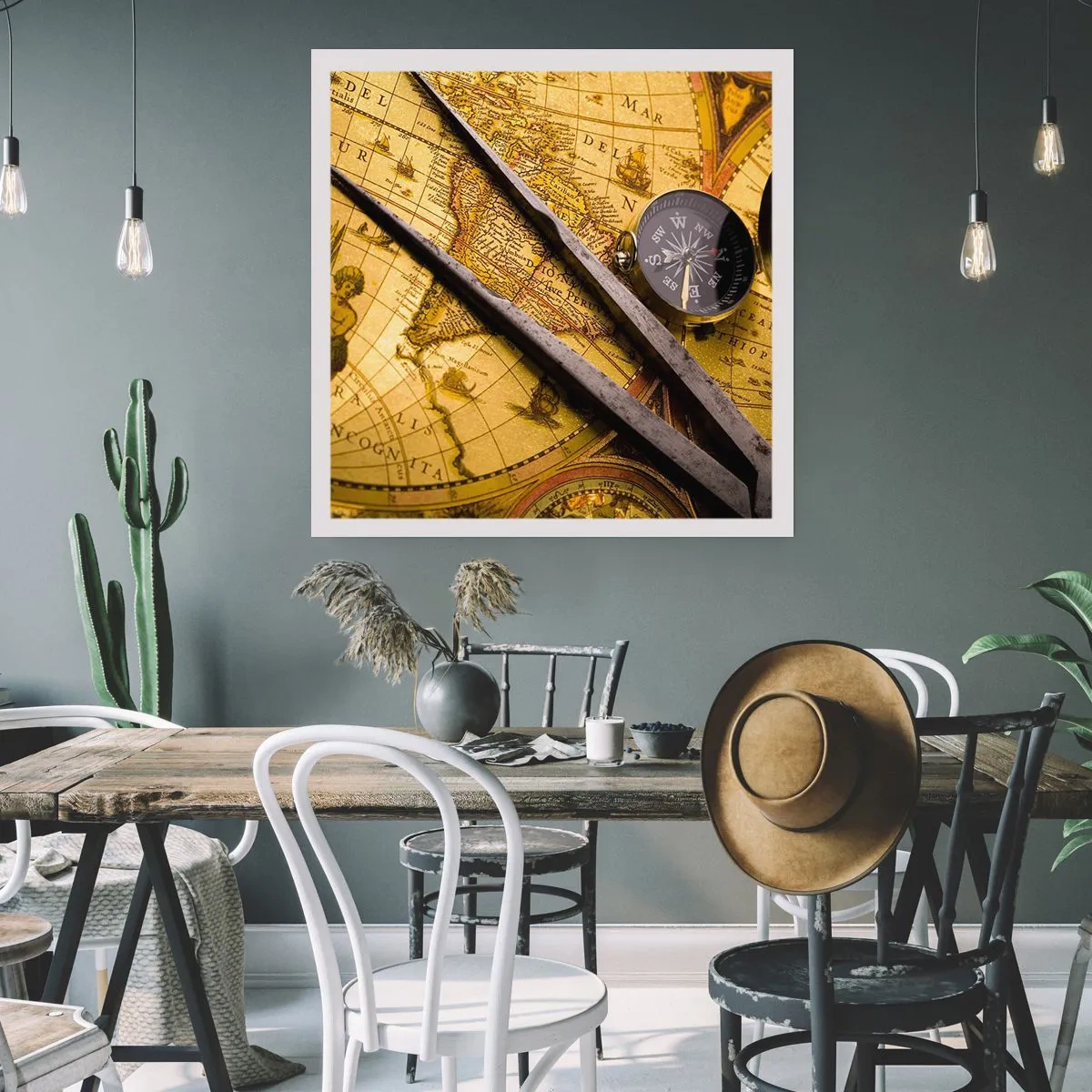 Plakát - Kde jsou ty poklady? - 50x50 cm