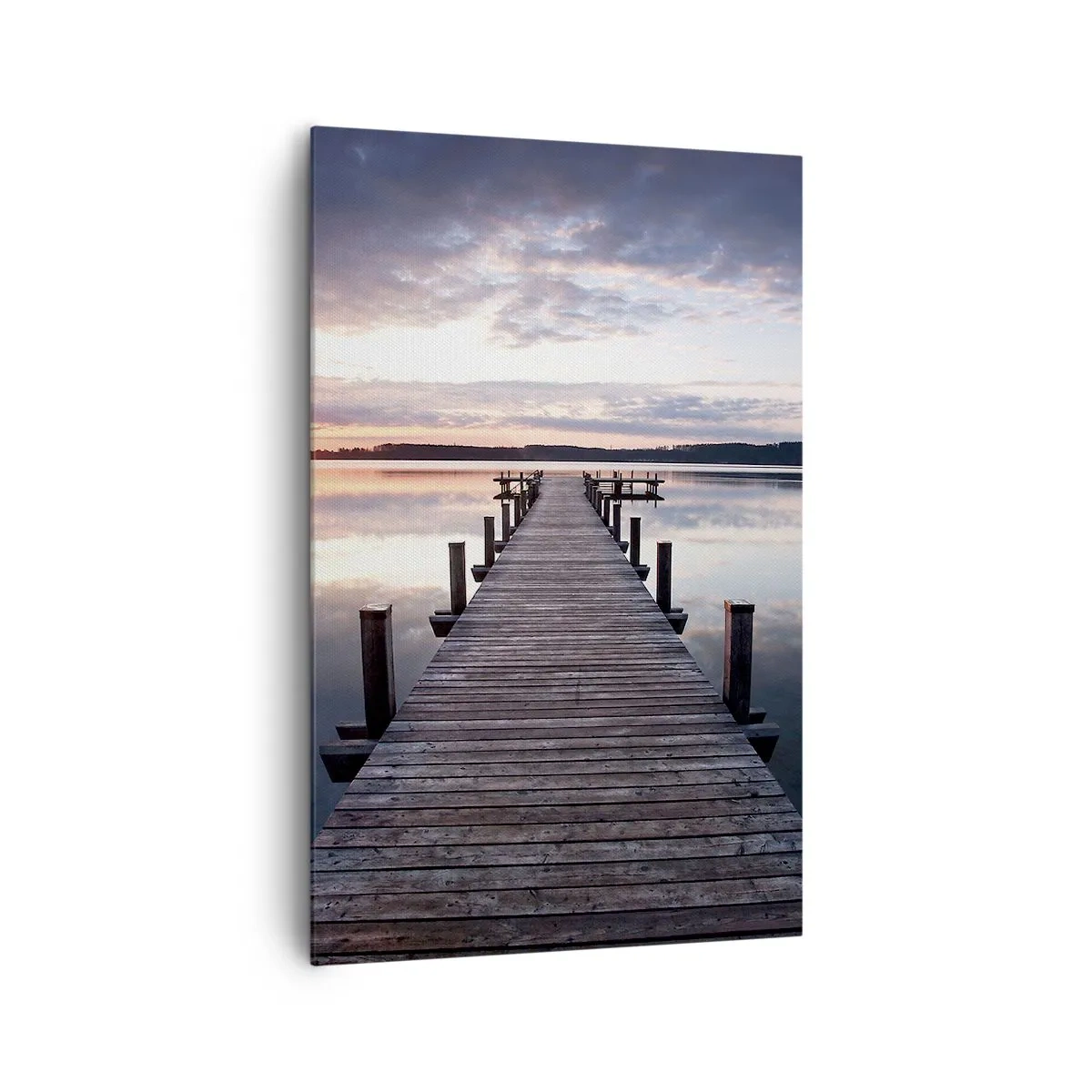 Obraz na plátně - Tichá hranice mezi dnem a nocí - 80x120 cm