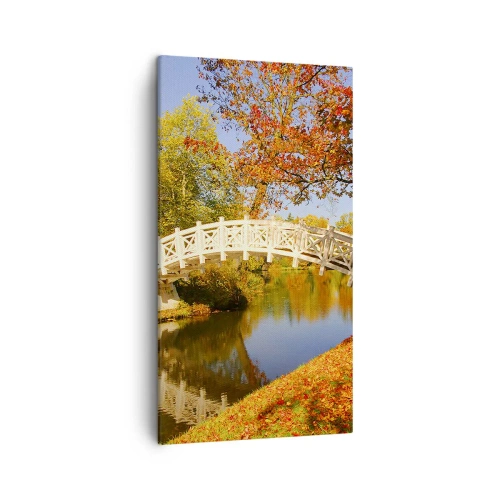 Obraz na plátně - Na bílém můstku vzdechů - 45x80 cm