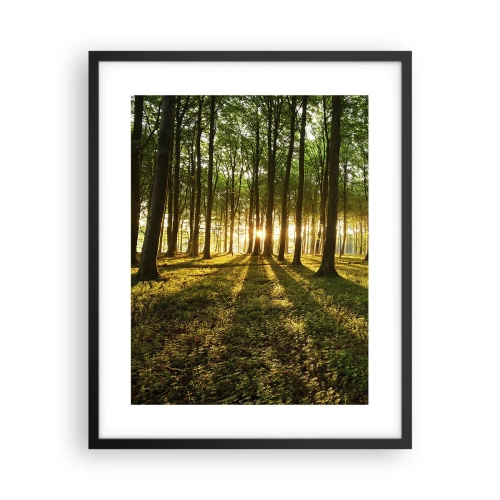 Plakát v černém rámu - Fotografie všech jar - 40x50 cm
