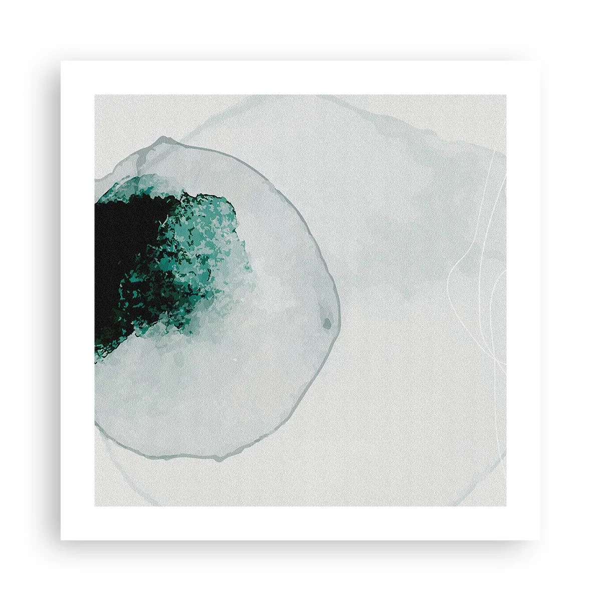 Plakát - V kapce vody - 50x50 cm