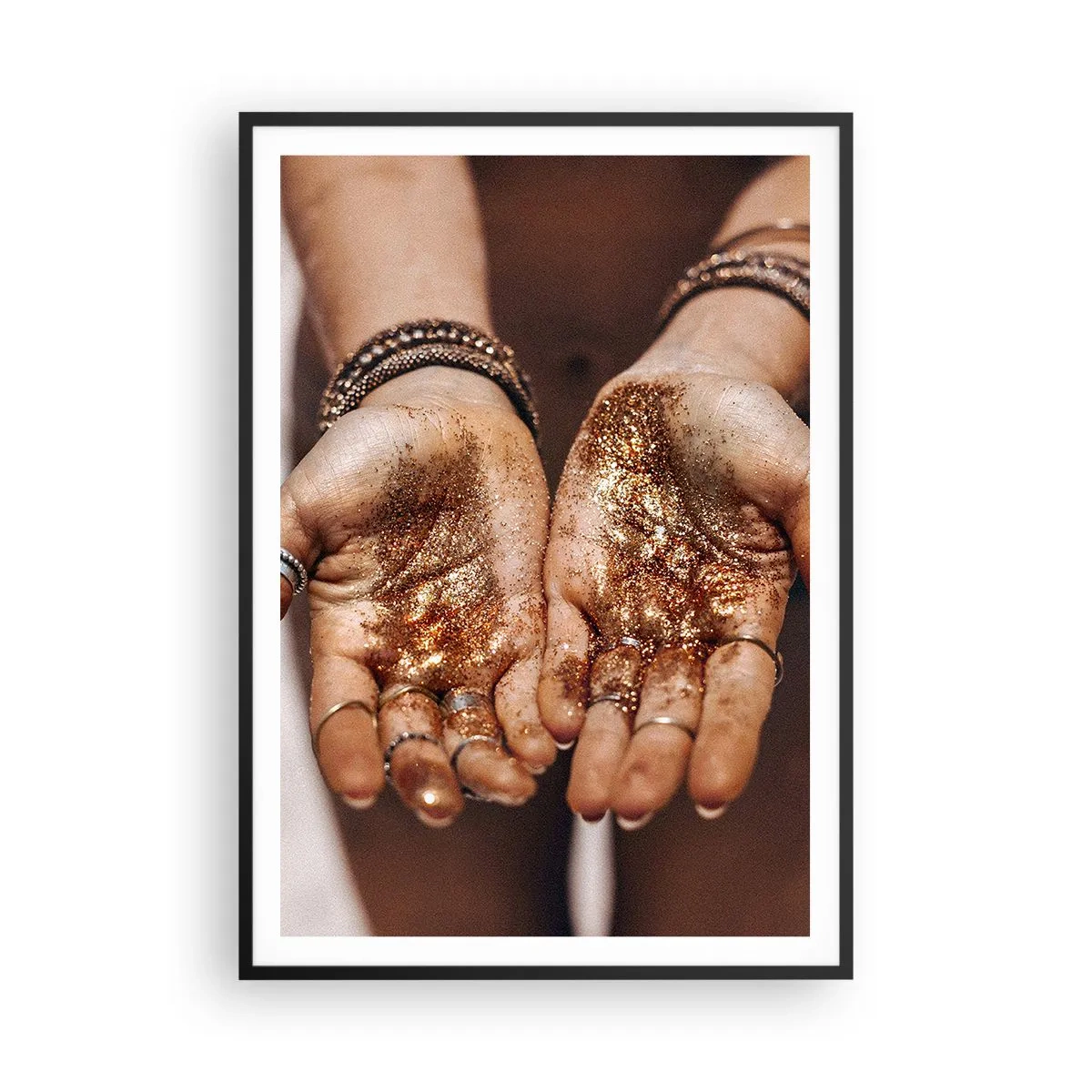 Plakát v černém rámu - Dárek pro tebe - 70x100 cm