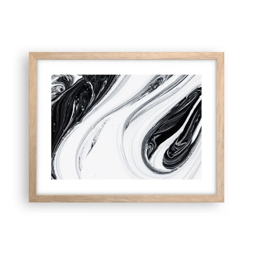 Plakát v rámu světlý dub - Spojení protikladů - 40x30 cm