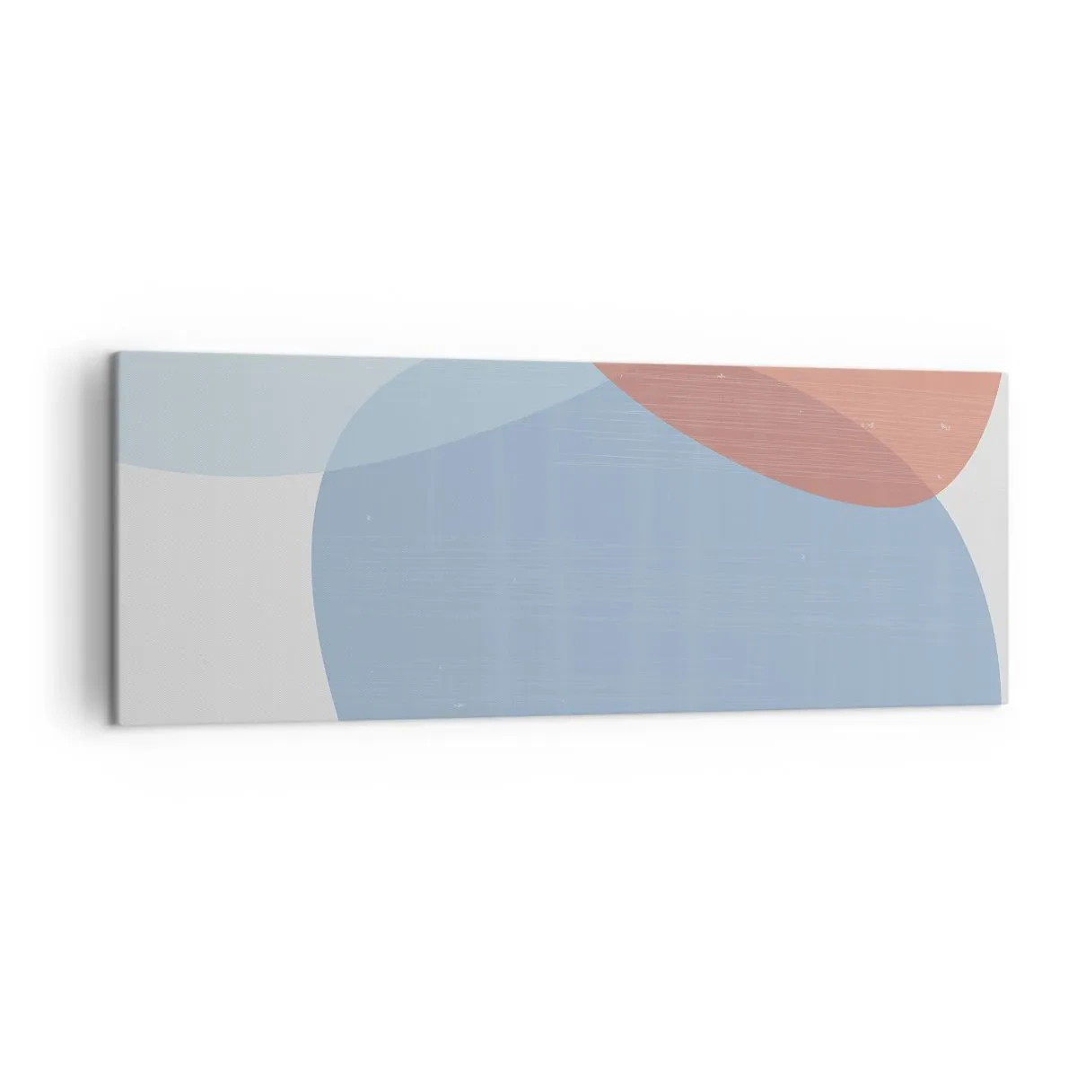 Obraz na plátně - Pastelové vztahy - 140x50 cm