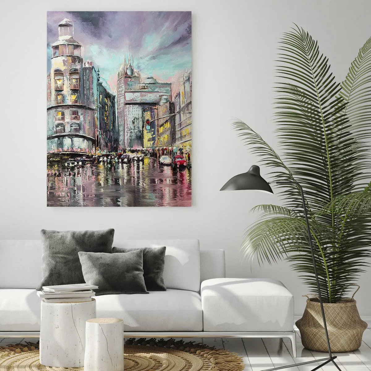 Obraz na skle - To bude vydařený večer - 50x70 cm