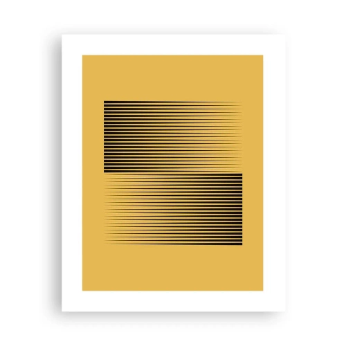 Plakát - Čtverec protikladů - 40x50 cm