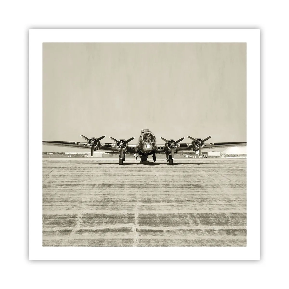 Plakát - Jako vždy připraven - 60x60 cm