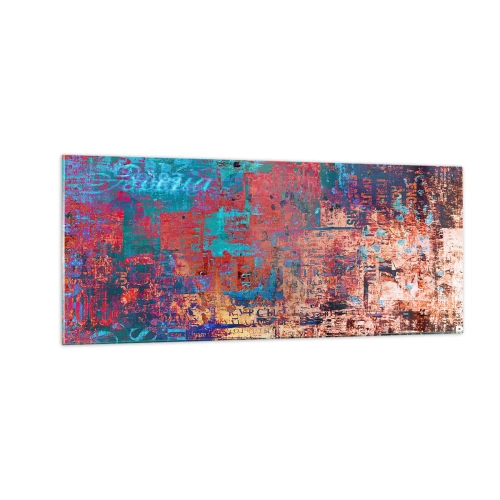 Obraz na skle - Paměť a zapomnění - 100x40 cm