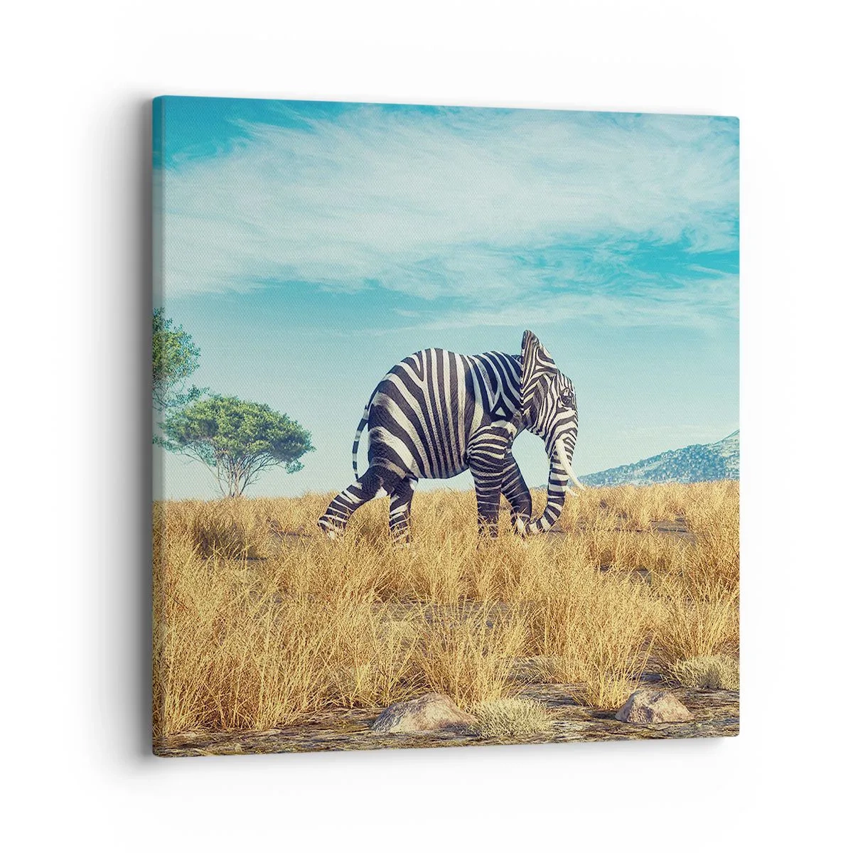 Obraz na plátně - Šedá už není v módě - 40x40 cm