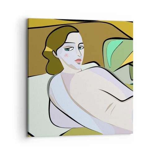 Obraz na plátně - Intimní portrét - 70x70 cm