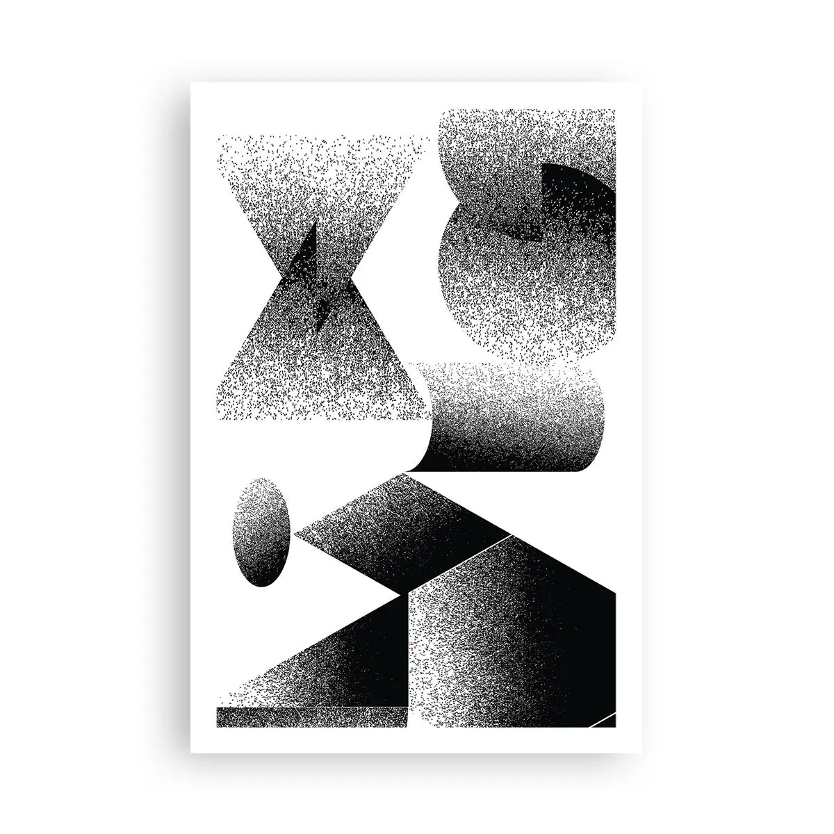 Plakát - Úhly a ovály - 61x91 cm