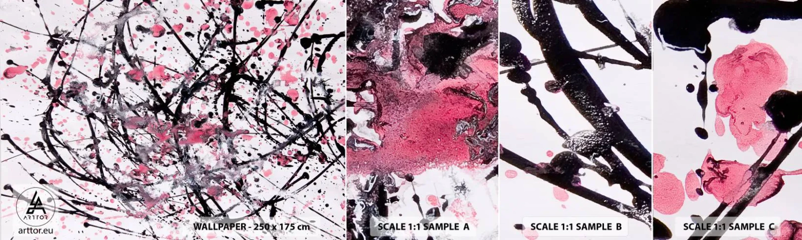 Fototapeta Vzorek Standard Eco - Pomíjivá povaha života - Abstrakce, Kus, Moderní vzor - 100x30 cm