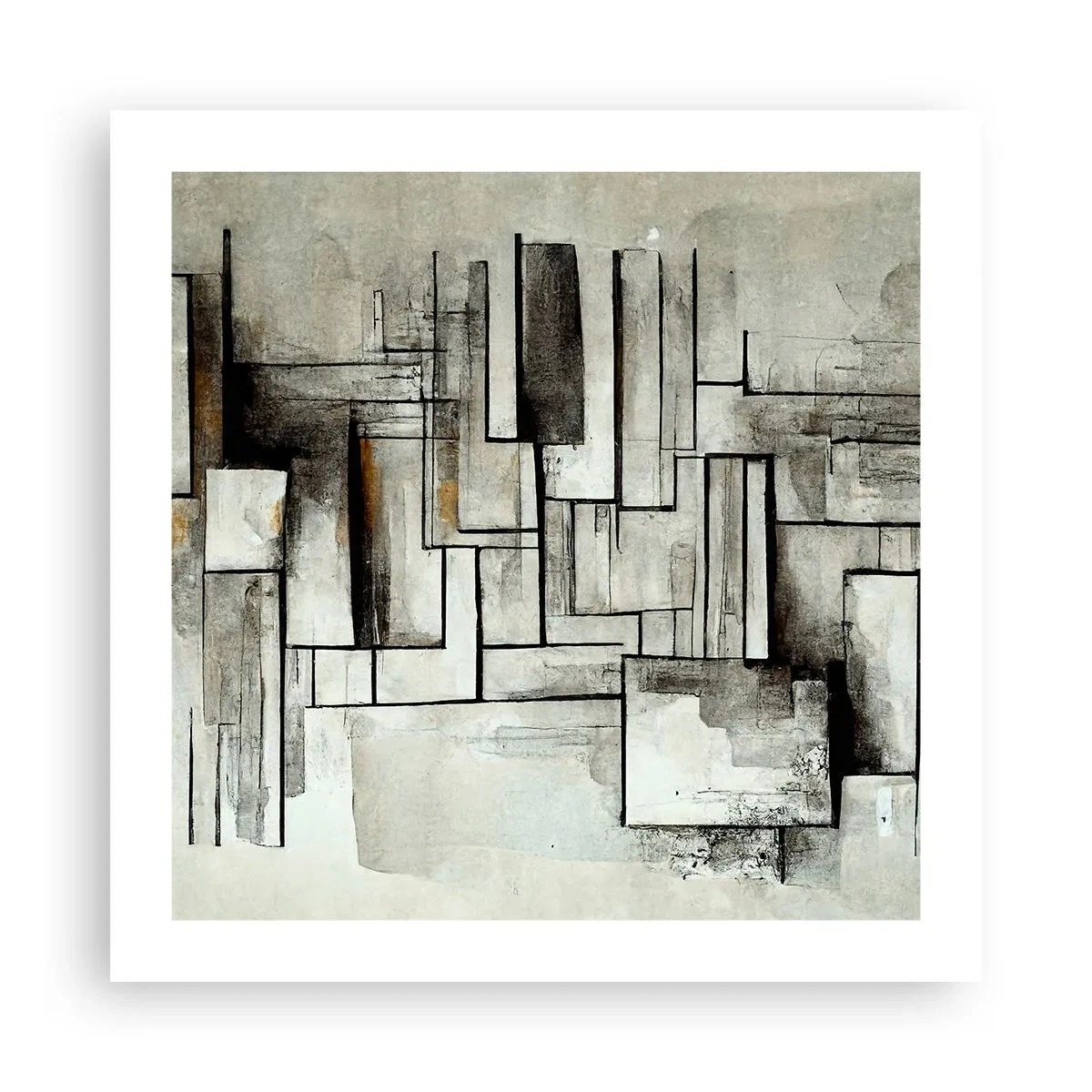 Plakát - Síla jednoduchosti - 50x50 cm