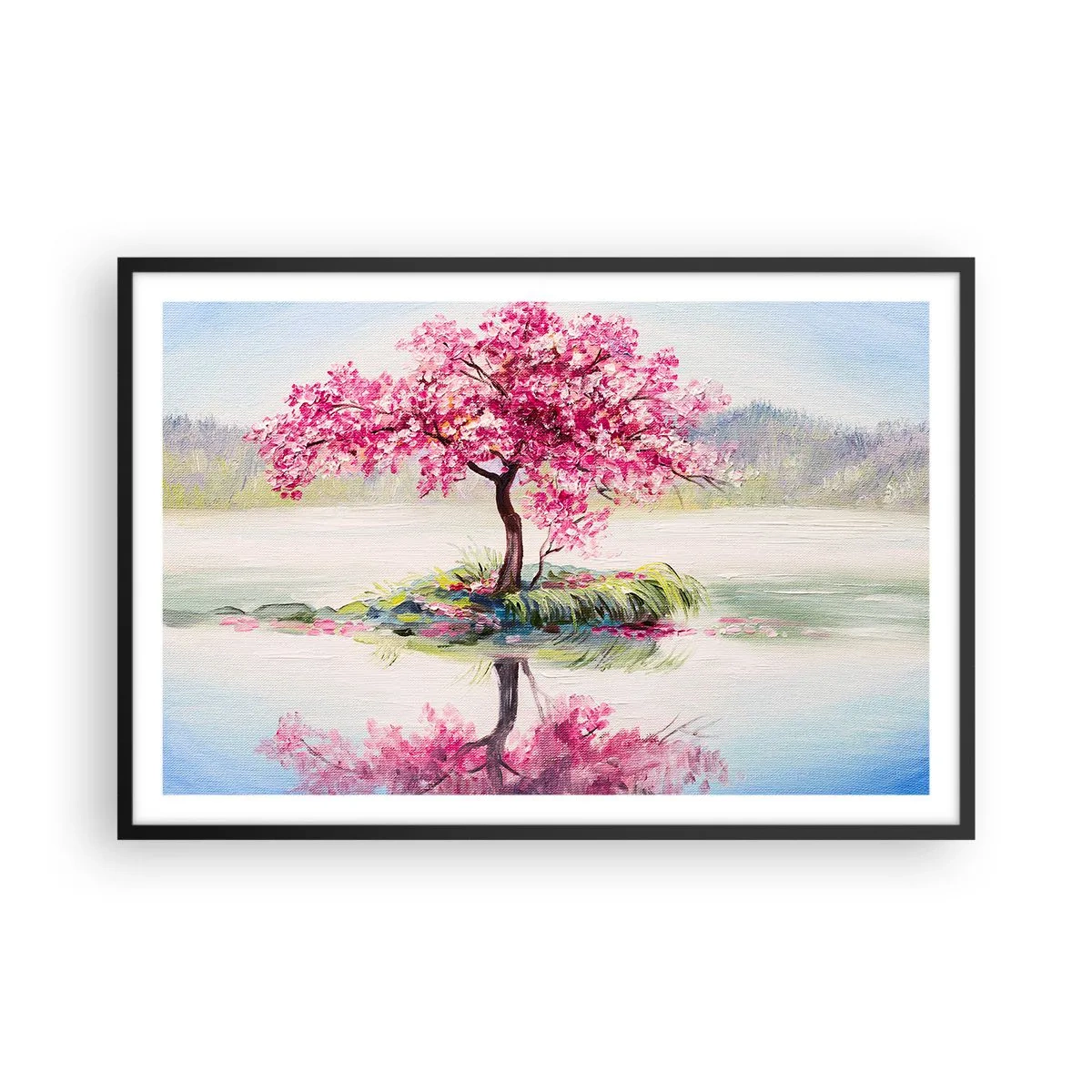 Plakát v černém rámu - Svátek jara - 91x61 cm
