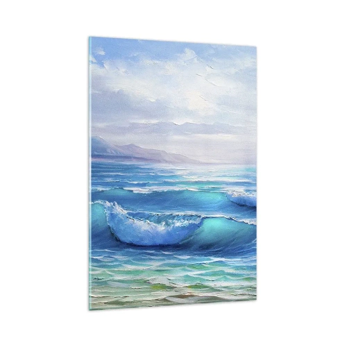 Obraz na skle - Přináší ukojení - 80x120 cm