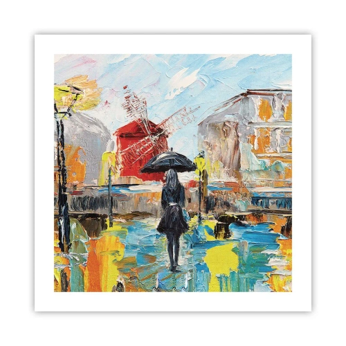 Plakát - Pařížské legendy - 50x50 cm