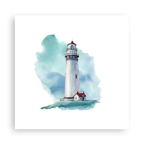 Plakát - Něžná sestra blankytu - 30x30 cm