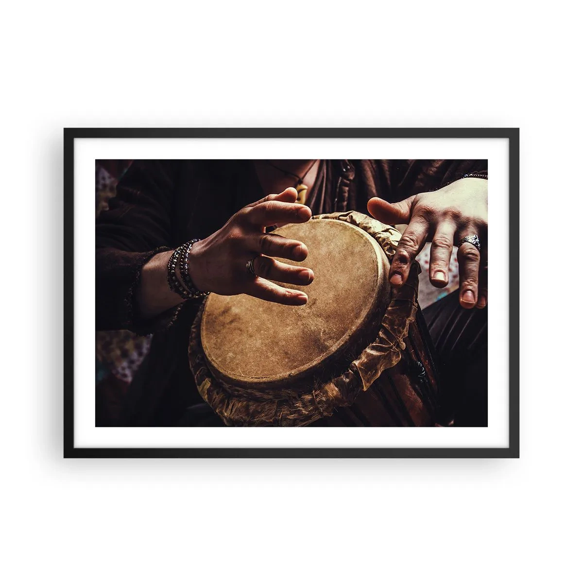 Plakát v černém rámu - V rytmu srdce - 70x50 cm