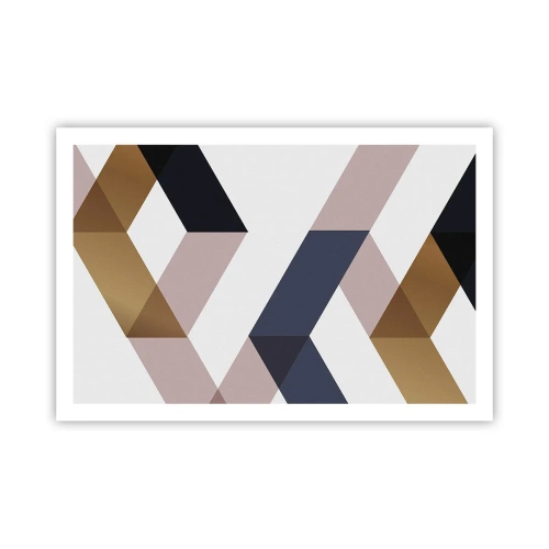 Plakát - Roviny a úhly - 91x61 cm