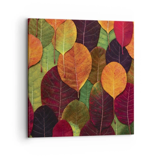 Obraz na plátně - Podzimní mozaika - 70x70 cm