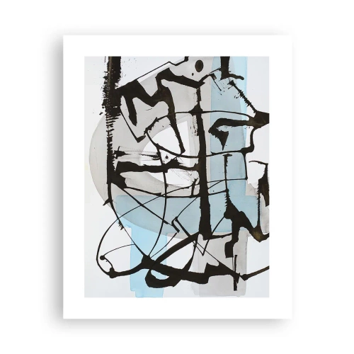 Plakát - Přesto modrá - 40x50 cm