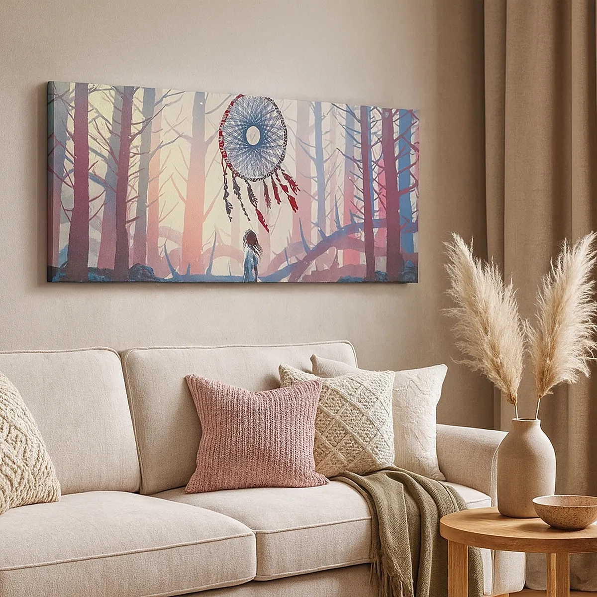 Obraz na plátně - Tajný rituál štěstí - 30x30 cm