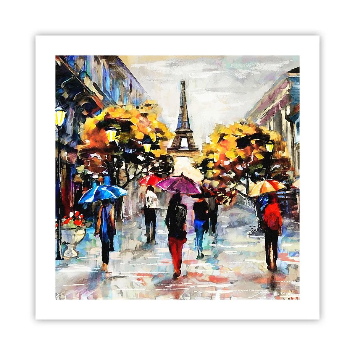 Plakát - Na podzim zvlášť krásný - 50x50 cm