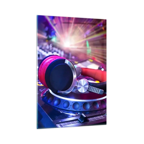 Obraz na skle - Bude, bude se dít - 80x120 cm