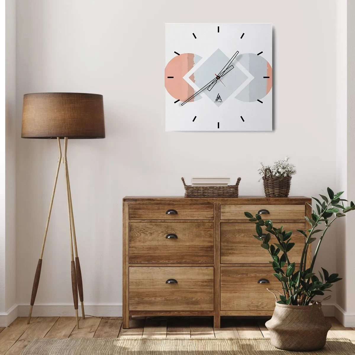 Nástěnné hodiny - Situace je jasná - 40x40 cm