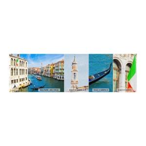 Vzor Fototapety Premium Canvas - Doprava jediná na světě - Benátky, Architektura, Canal Grande - 100x30 cm