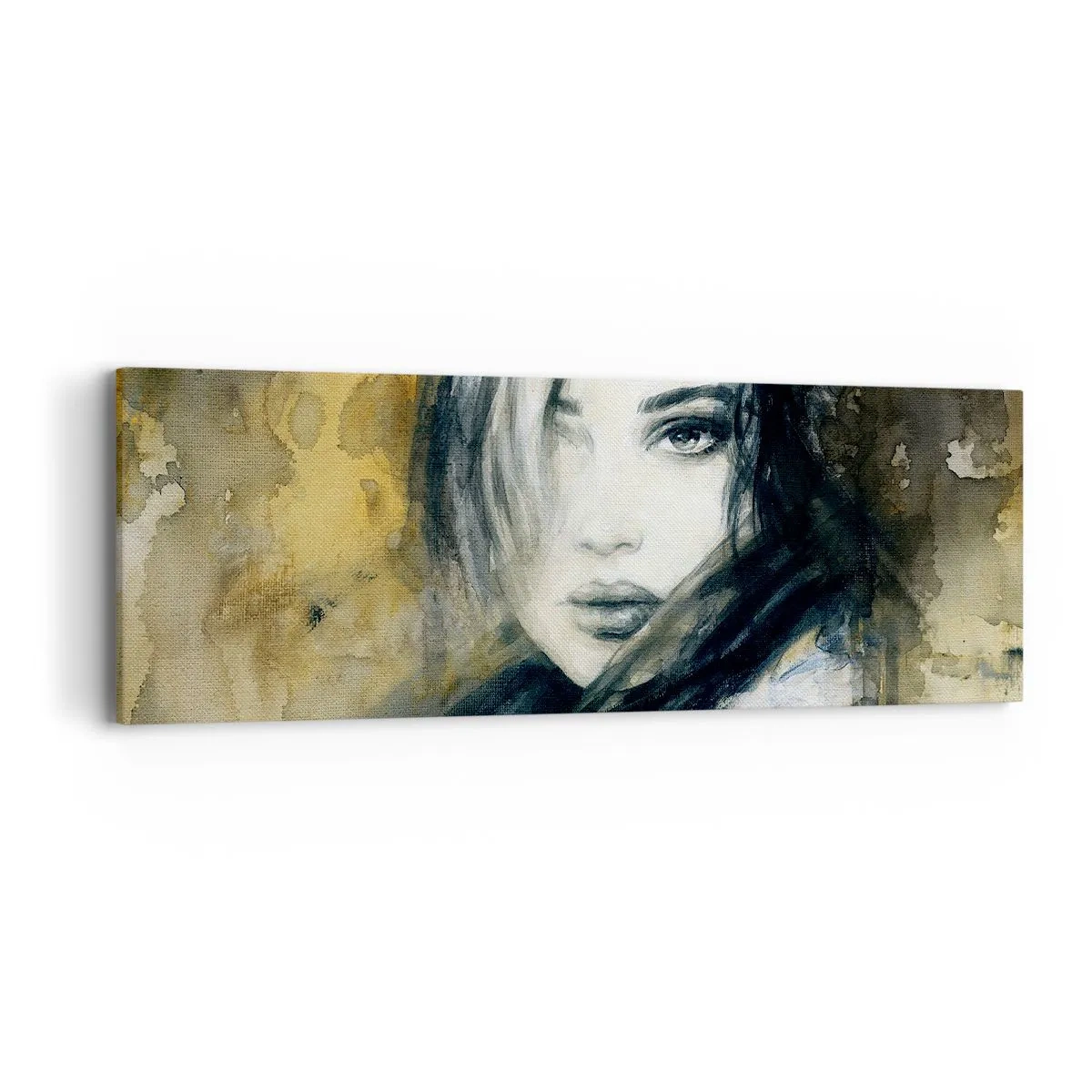 Obraz na plátně - více nevinná nebo smyslná? - 90x30 cm