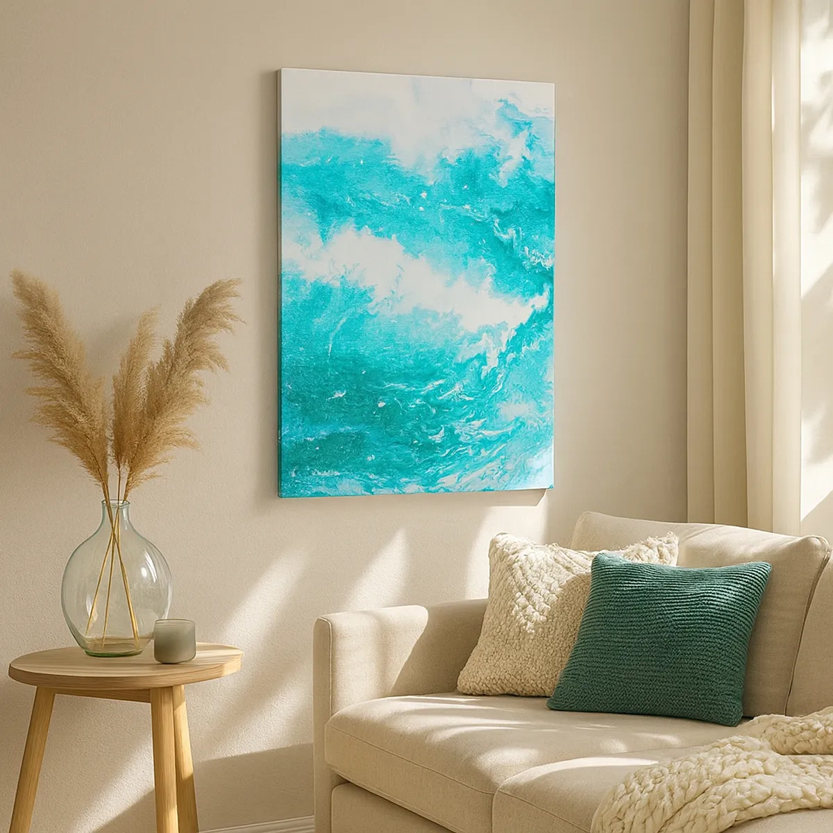 Obraz na plátně - V jádru živlu - 50x70 cm