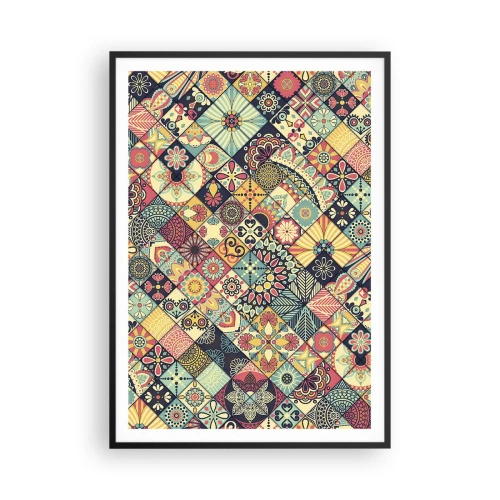 Plakát v černém rámu - Marokánská vize - 70x100 cm