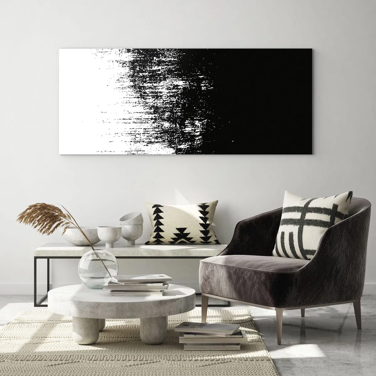 Obraz na skle - Vítězem se stává… - 120x50 cm