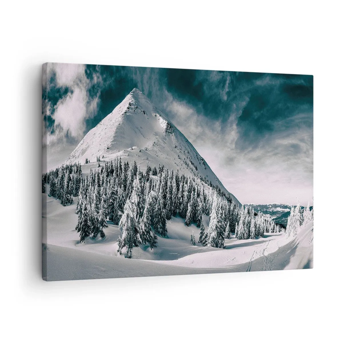 Obraz na plátně - Země sněhu a ledu - 70x50 cm