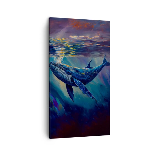 Obraz na plátně - Vítej v mém světě - 45x80 cm