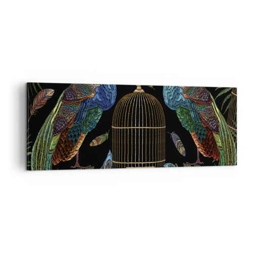 Obraz na plátně - V královském rouchu - 140x50 cm